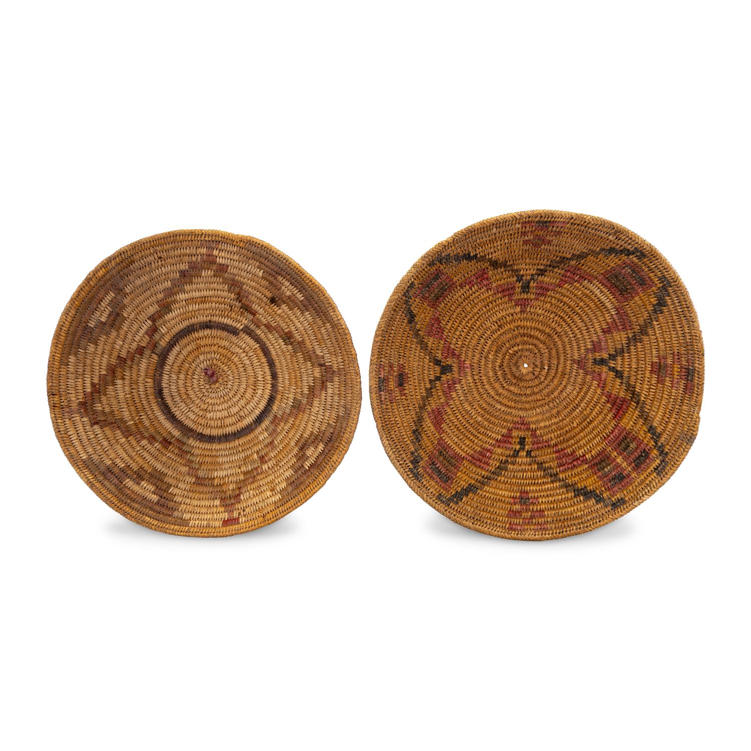 Mescalero Apache Polychrome Baskets