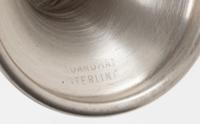 A Set of Six Cased Silver Cordials