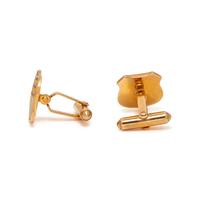 CARTIER, YELLOW GOLD 'UNION PACIFIC' CUFFLINKS