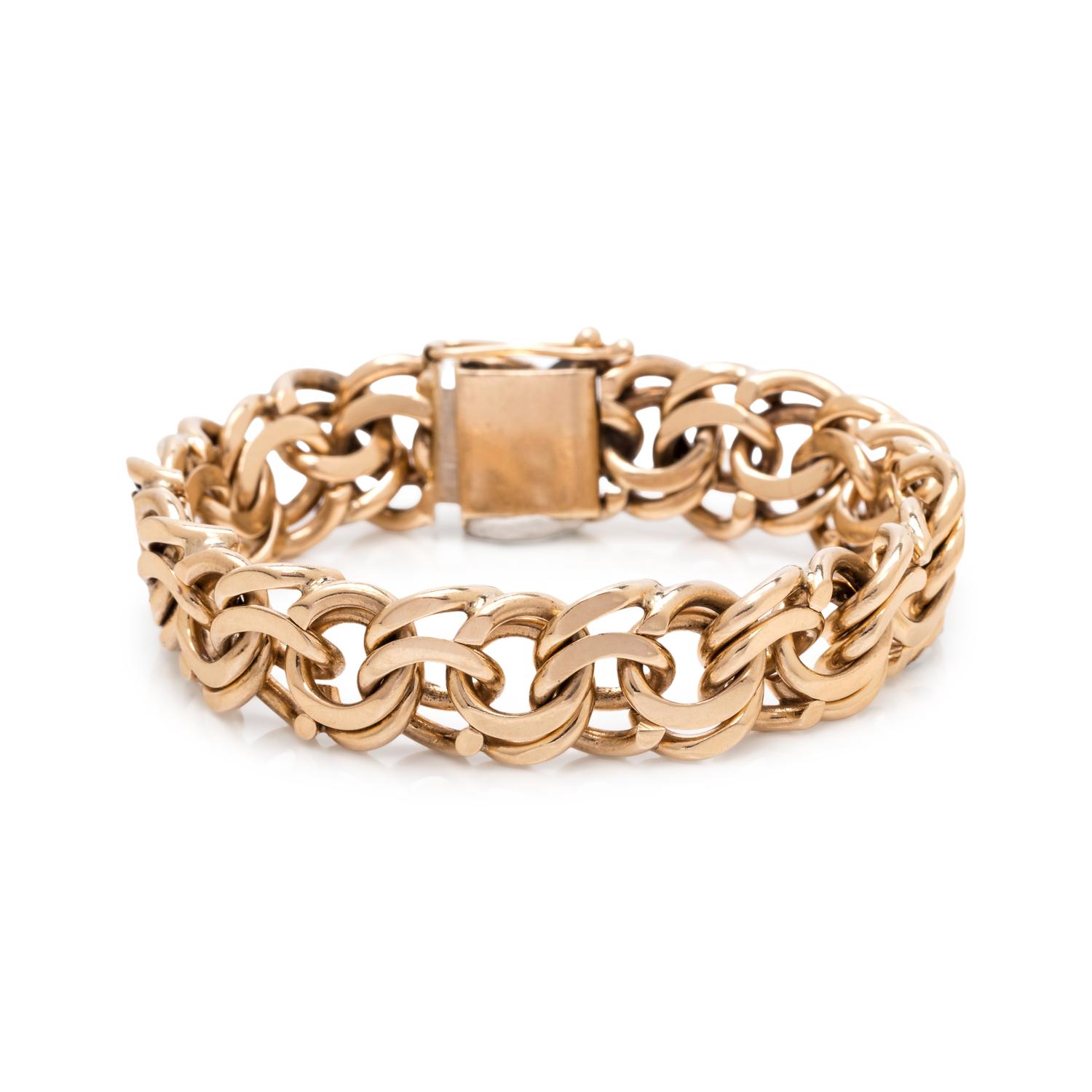 YELLOW GOLD BRACELET
