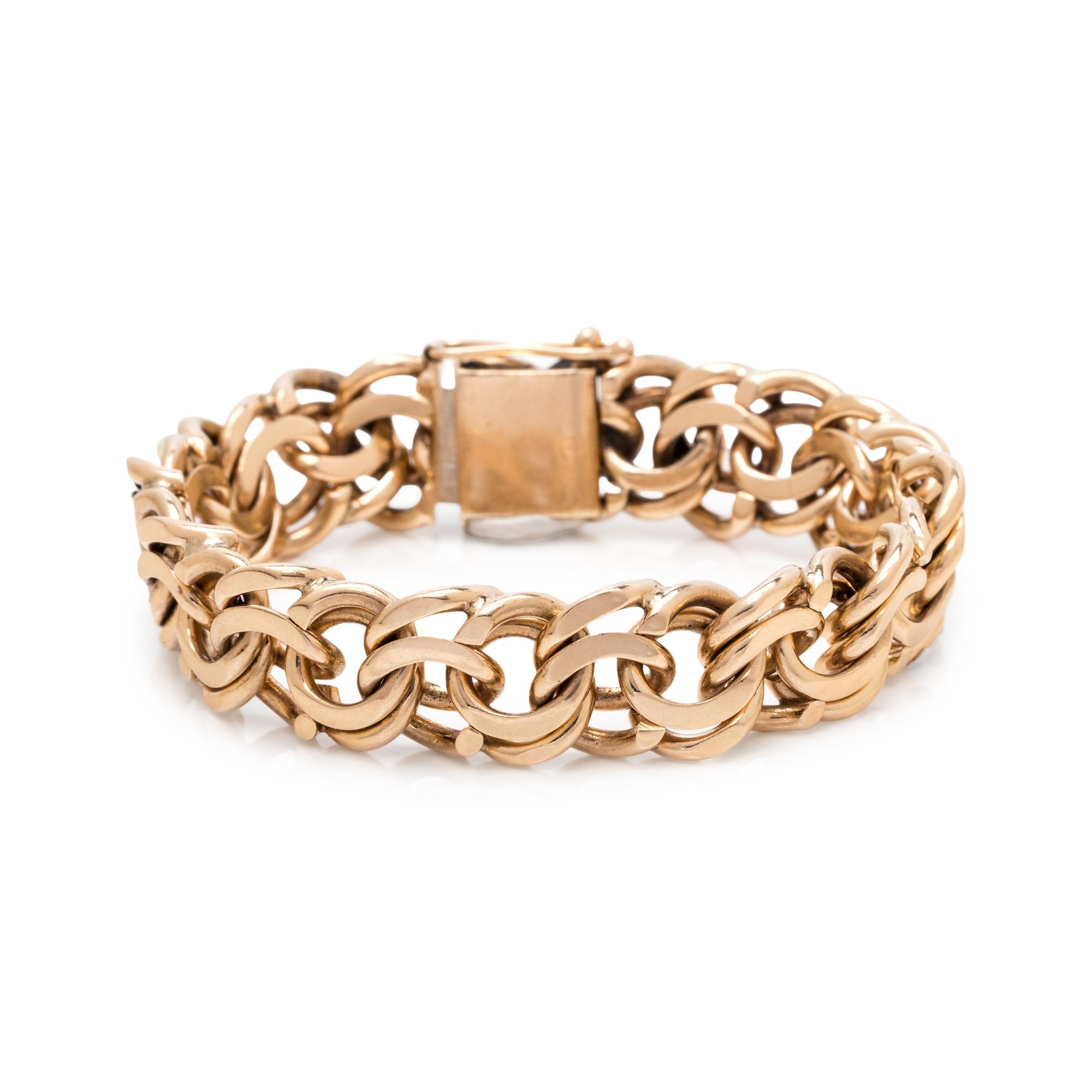 YELLOW GOLD BRACELET