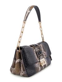 Christian Dior Miss Dior Studded Python Flap Bag, 2009