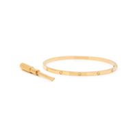 CARTIER, YELLOW GOLD 'LOVE' BRACELET