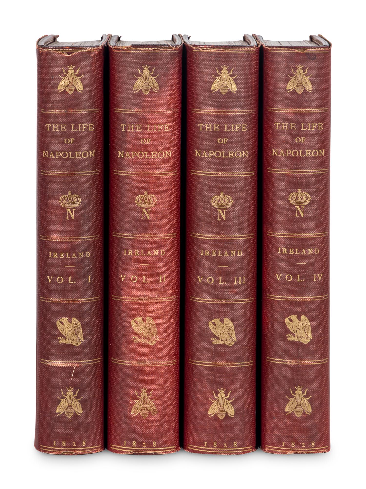 [NAPOLEON]. IRELAND, William Henry (1775-1835). The Life of Napoleon Bonaparte. London, John Cumberland, 1828.