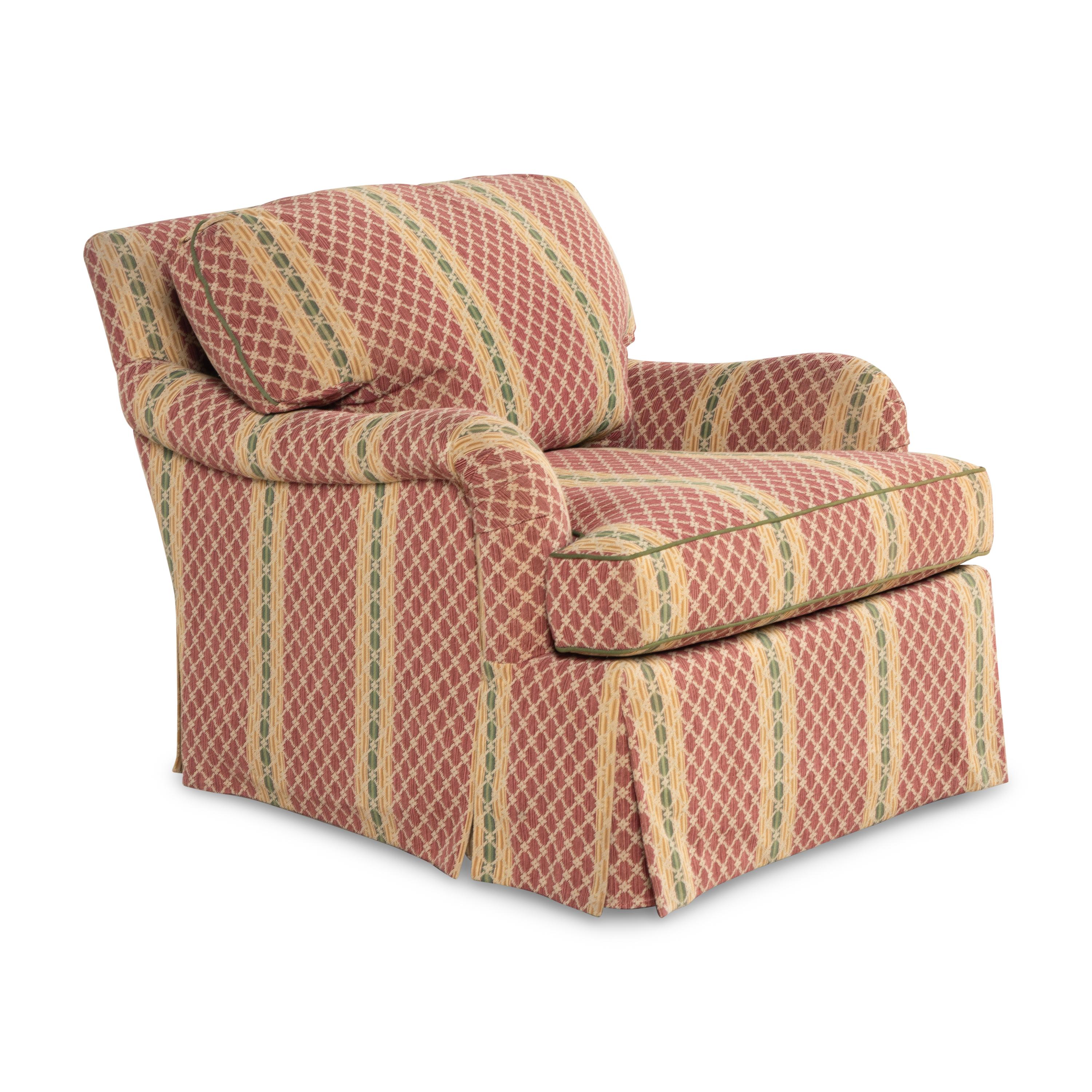 A Custom Upholstered Easy Chair