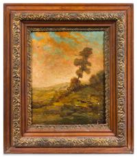 Bertha Delina Sanders, (19th/20th century), Pastoral Landscape