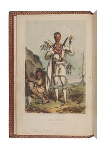 McKENNEY, Thomas L. (1785-1859) -- HALL, James (1793-1868). History of the Indian Tribes of North America. Philadelphia: D. Rice and A.N. Hart, 1855.