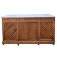 A Pine Bakery Counter 69" W x 31.5" D x 37" H — France, Early 20th Century