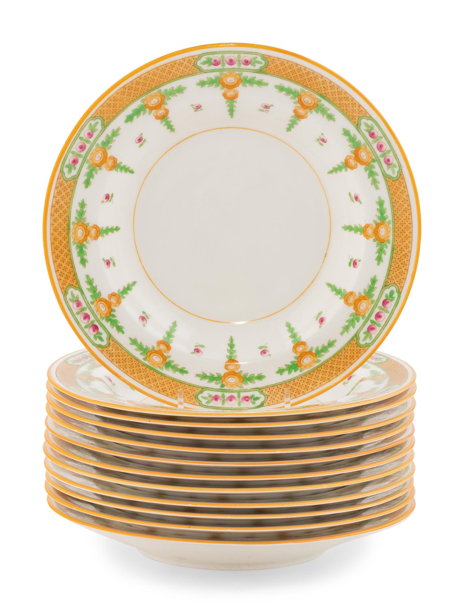 A Set of Twelve Royal Doulton Soup Plates