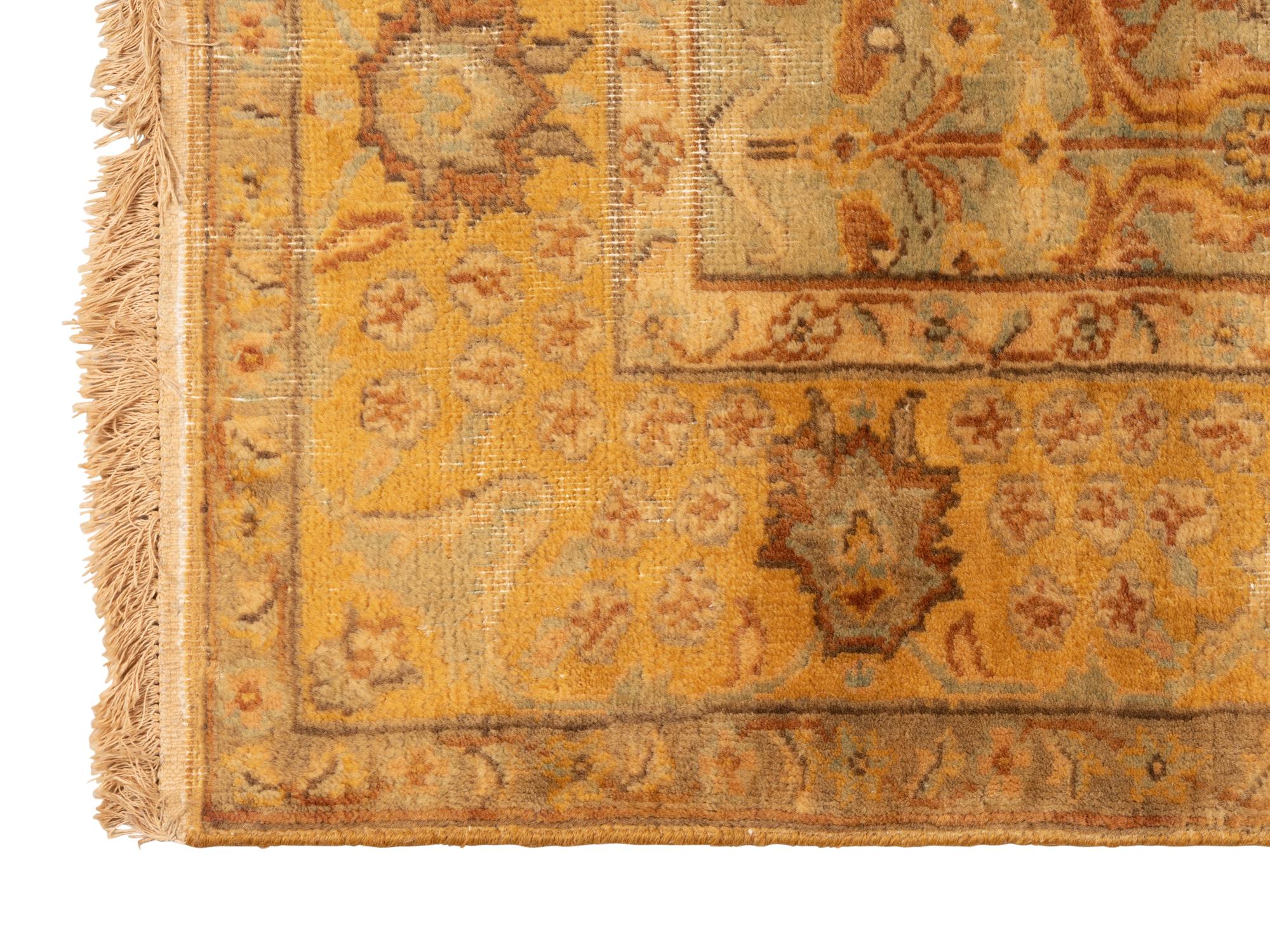 An Indo-Kashan Wool Rug