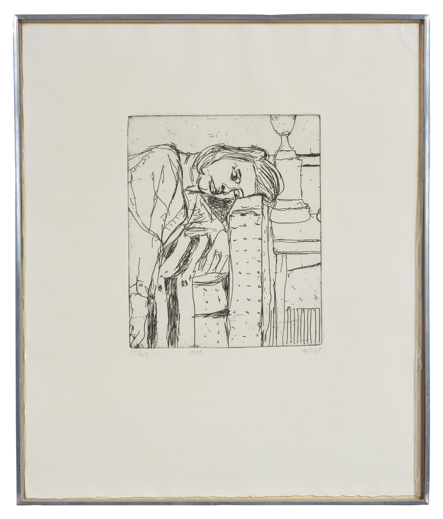 #25 (from 41 Etchings and Drypoints ), 1965