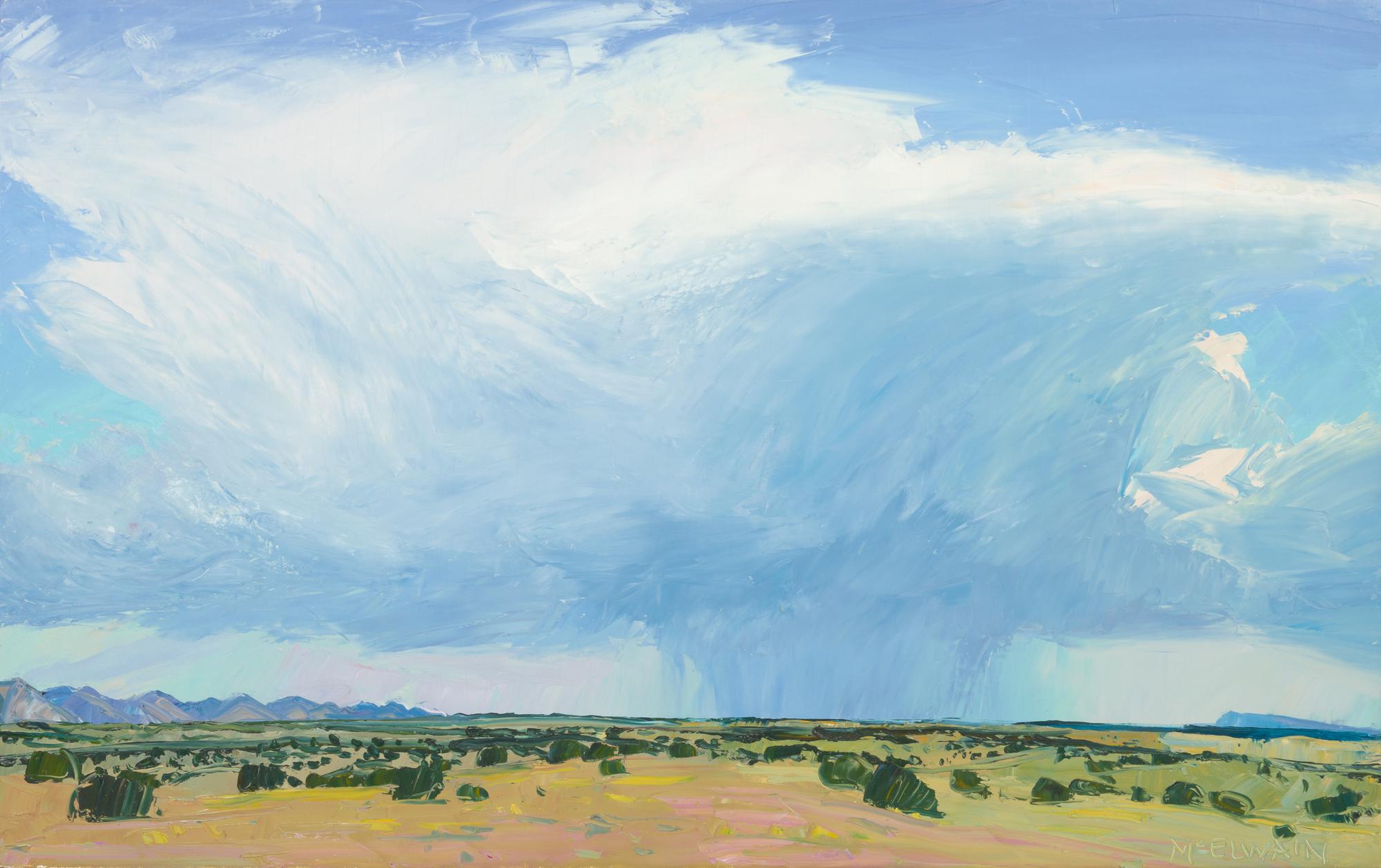 Rain in Galisteo Basin