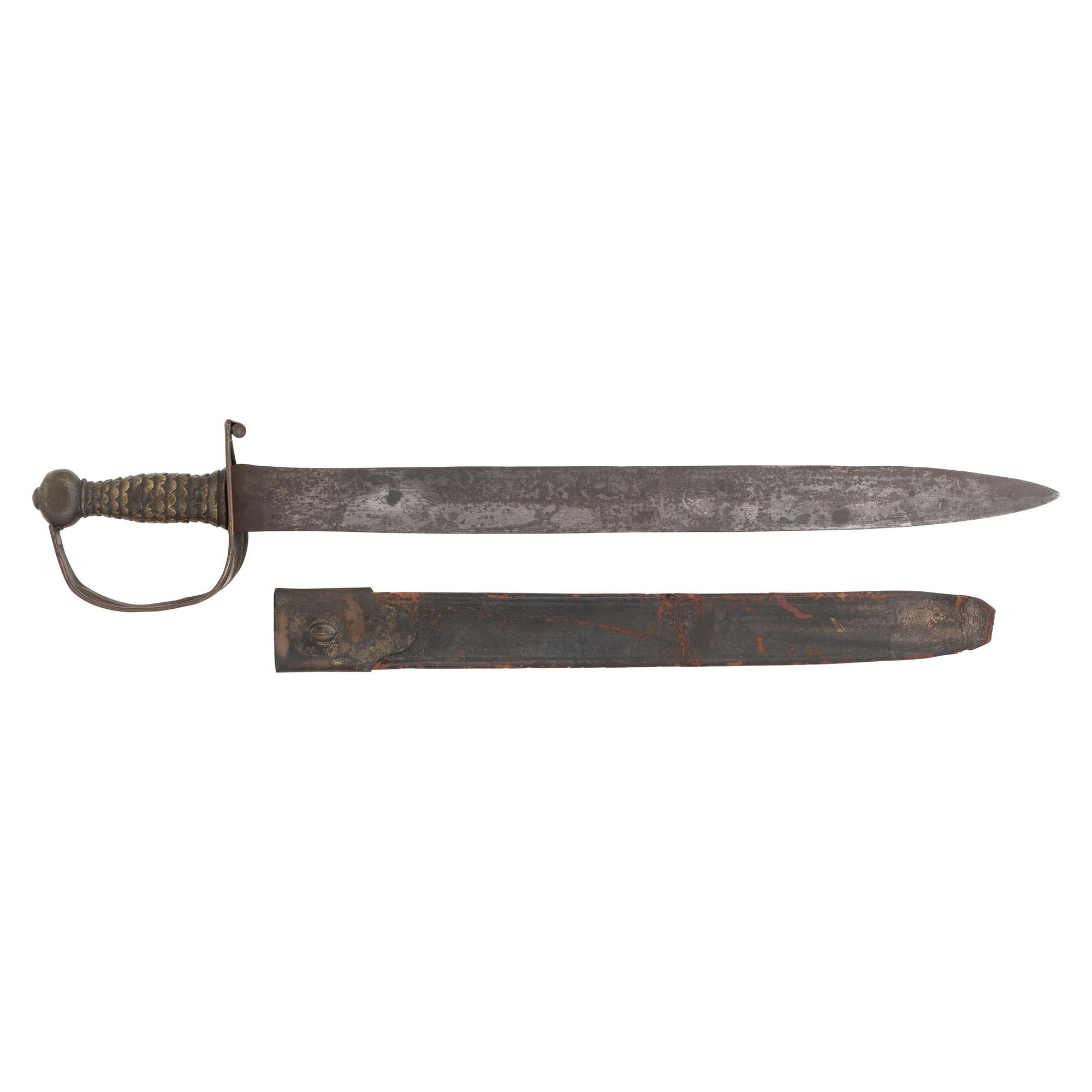 Leech & Rigdon Naval Cutlass & Scabbard