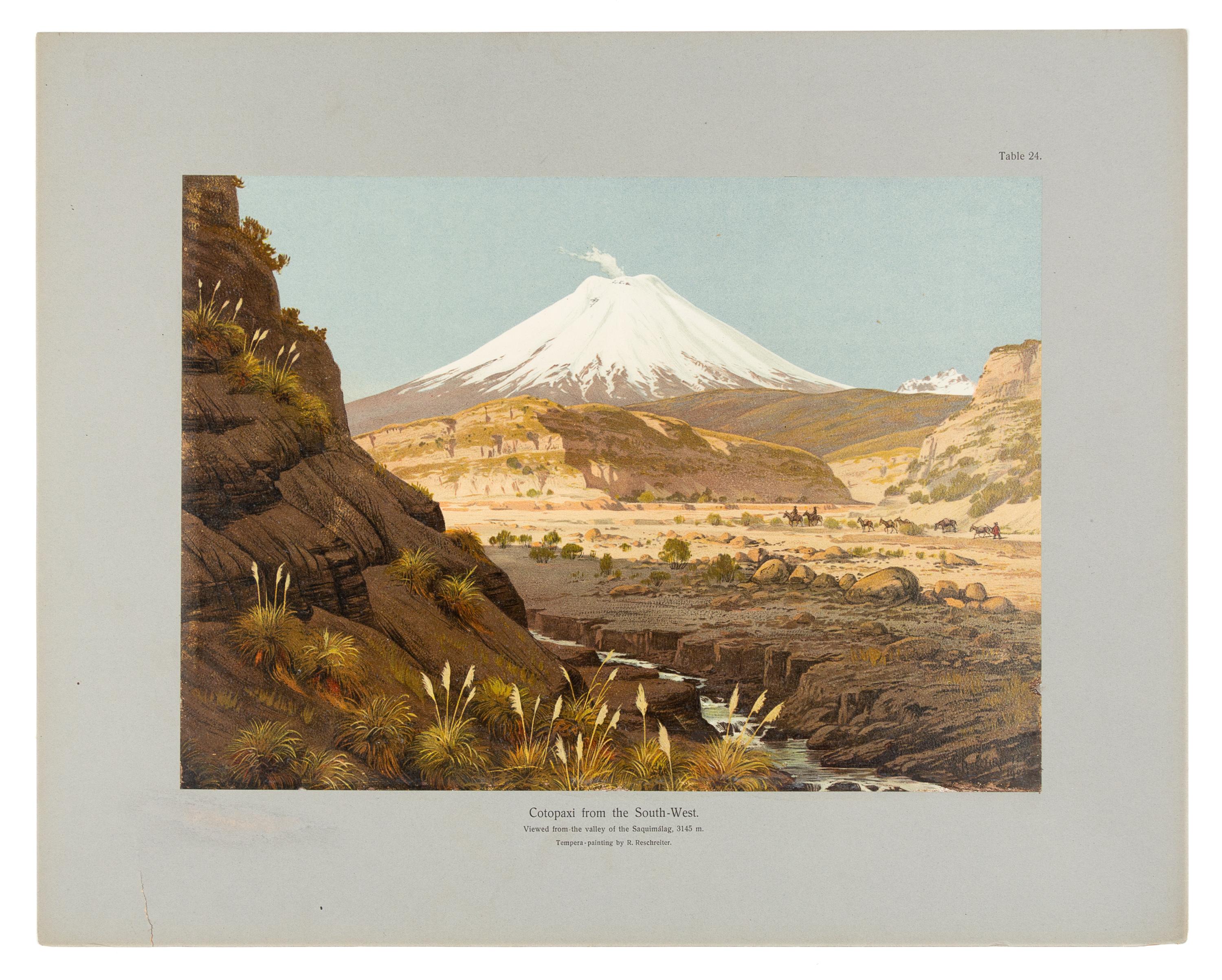 MEYER, Hans Heinrich Joseph (1858-1929). In the High Andes of Ecuador: Chimborazo, Cotopaxi, etc. London, 1908. FIRST EDITION.