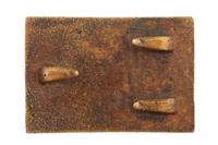 Confederate "Virginia Style" Rectangular CSA Plate - Similar to Mullinax #102