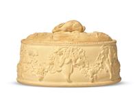 A Wedgwood Caneware Game Pie Dish and Cover