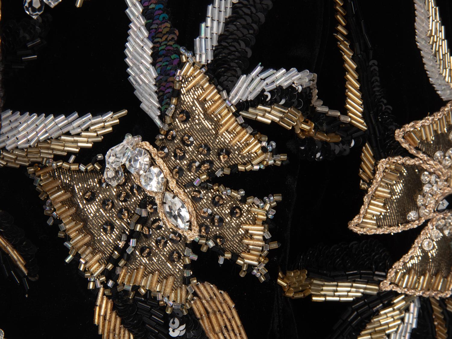 Oscar de la Renta Embroidered Evening Jacket