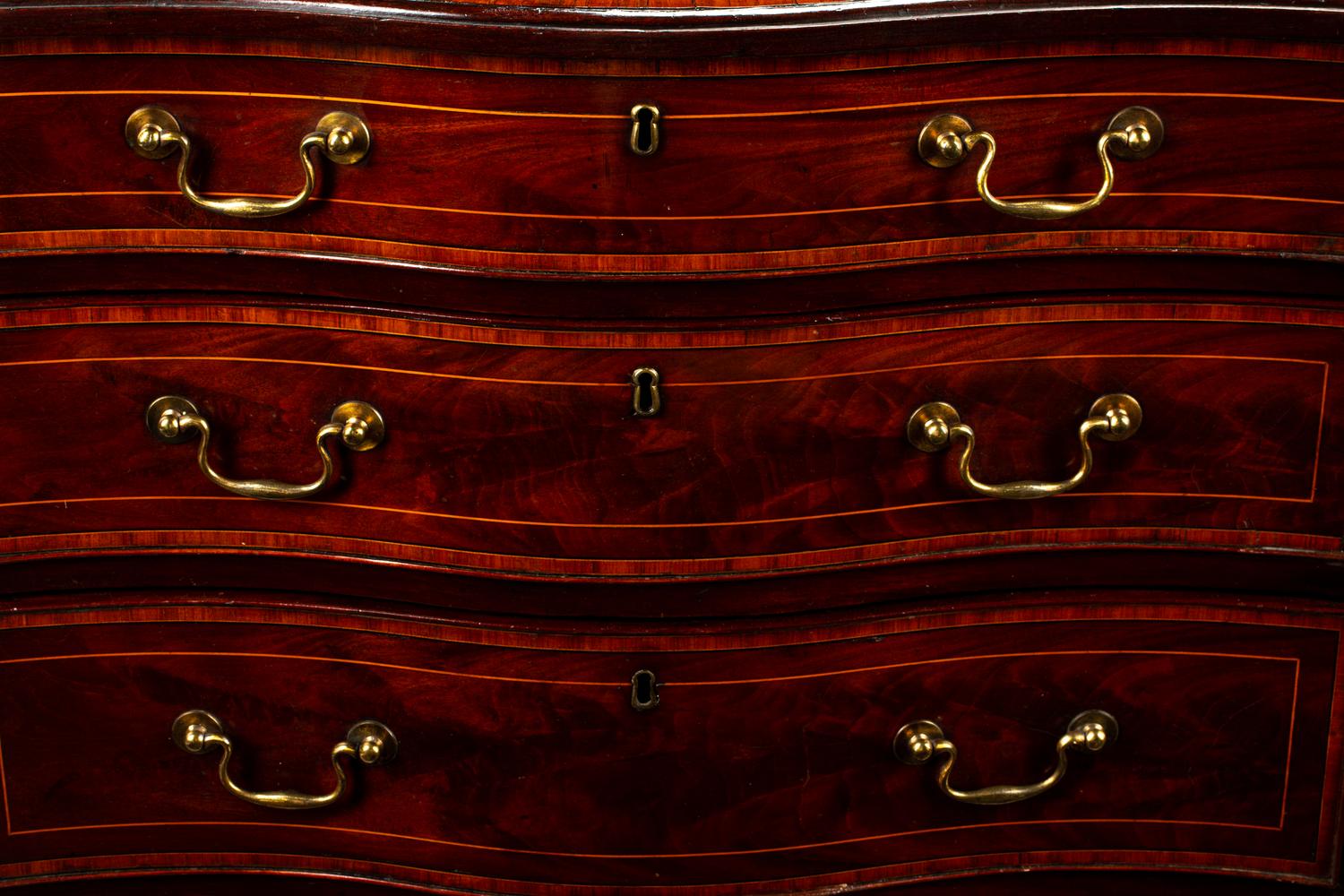 A George III Mahogany Chest of Drawers