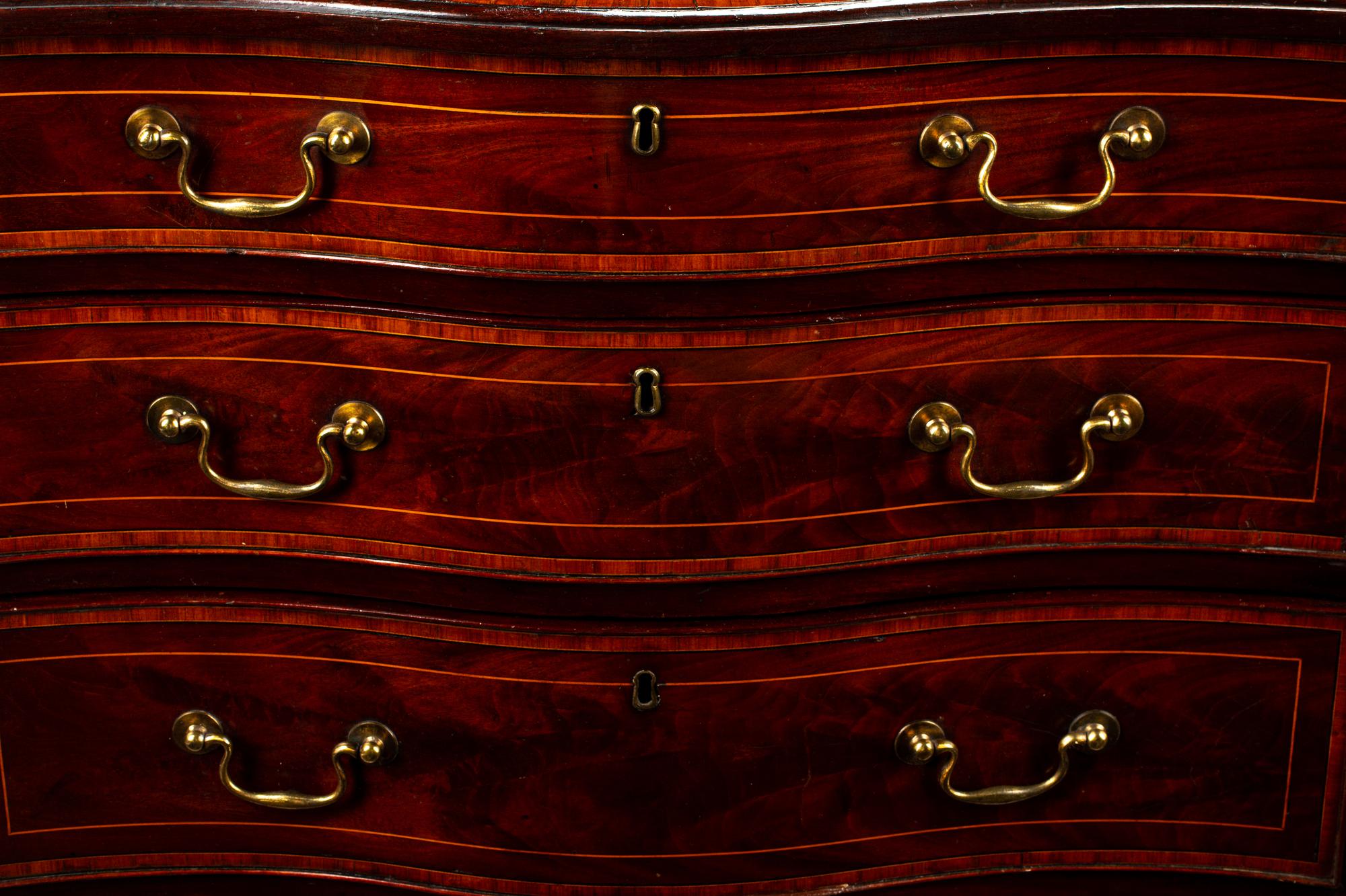 A George III Mahogany Chest of Drawers