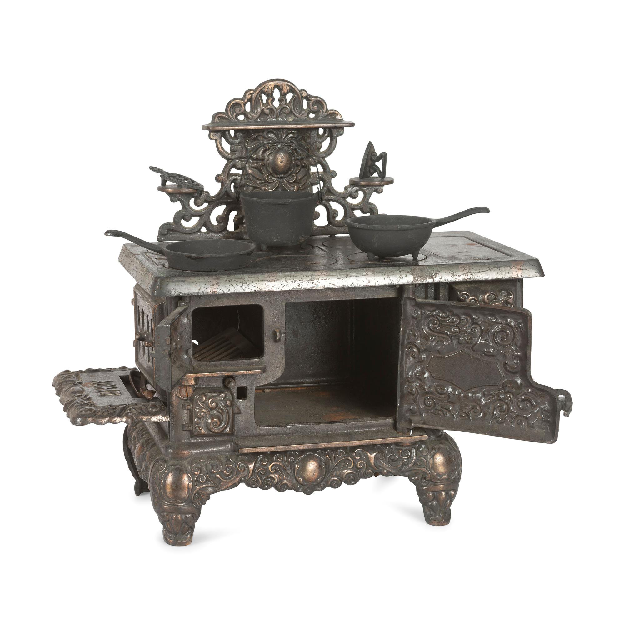 A Cast Iron Acme Child's Stove