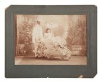 [EDUCATION - EARLY PHOTOGRAPHY]. A group of 8 photographs, incl. Hampton University Students, ca 1910.