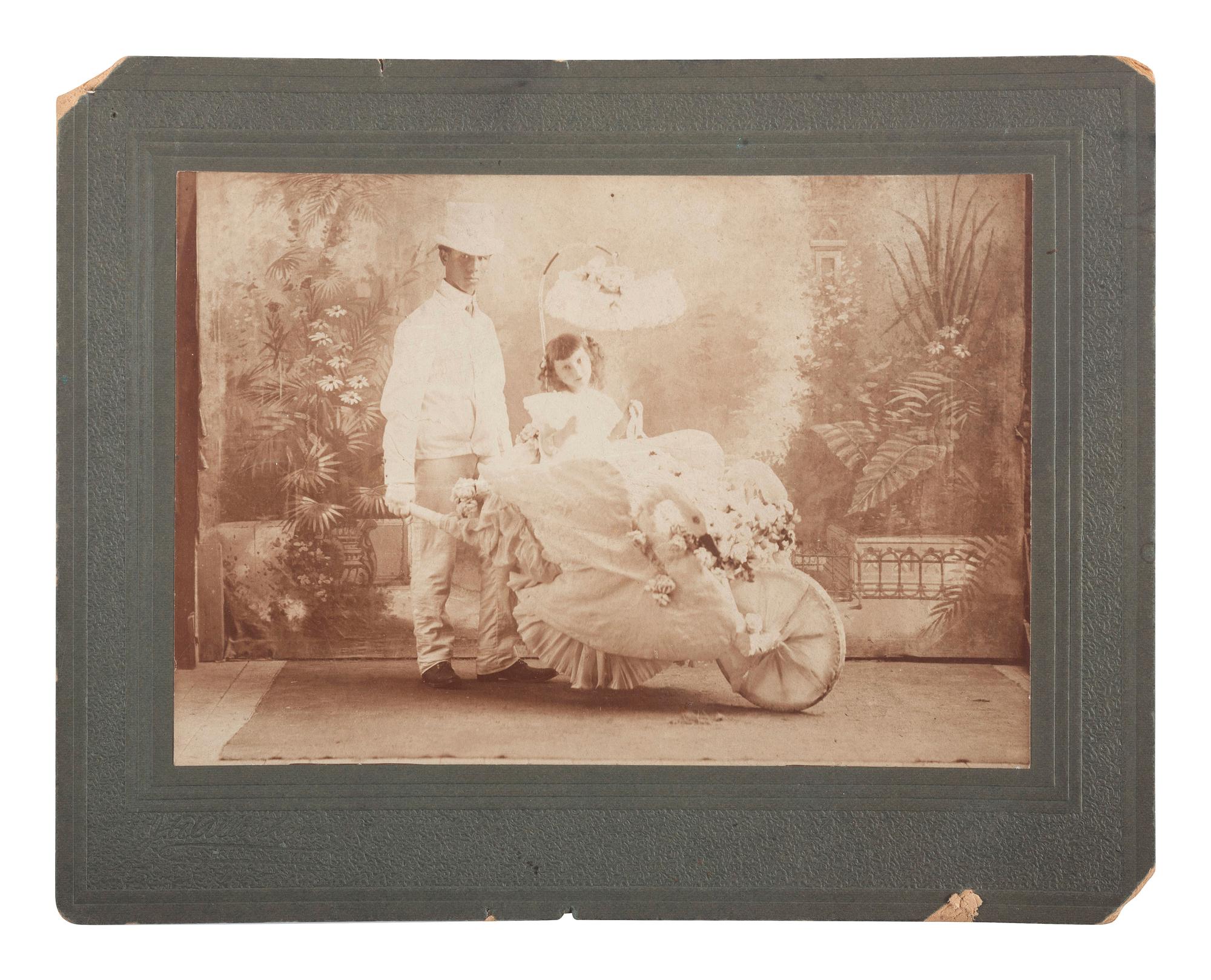 [EDUCATION - EARLY PHOTOGRAPHY]. A group of 8 photographs, incl. Hampton University Students, ca 1910.
