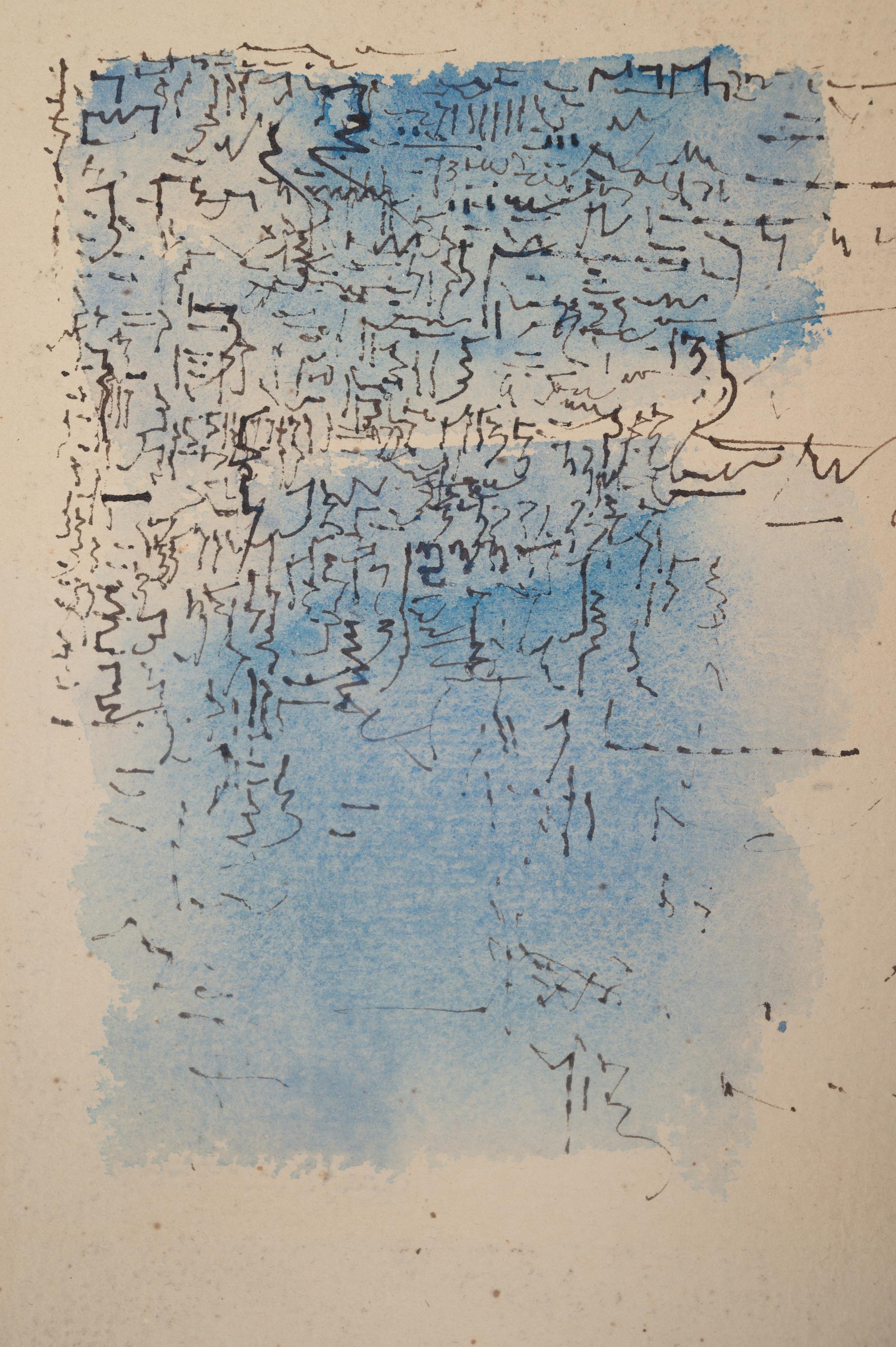 A Group of Four Works on Paper by 20th Century American Artists