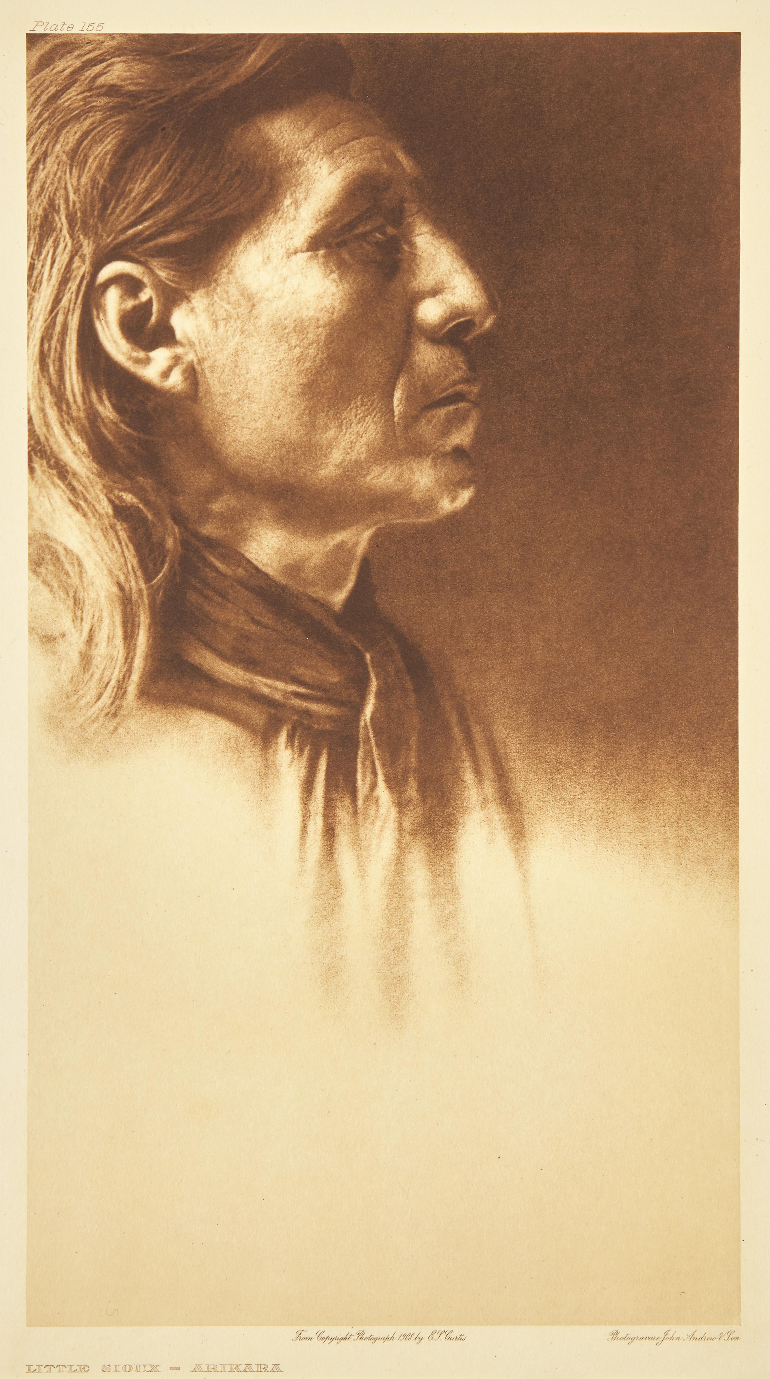 Edward Curtis (American, 1868-1952) — Little Sioux - Arikara Plate 155