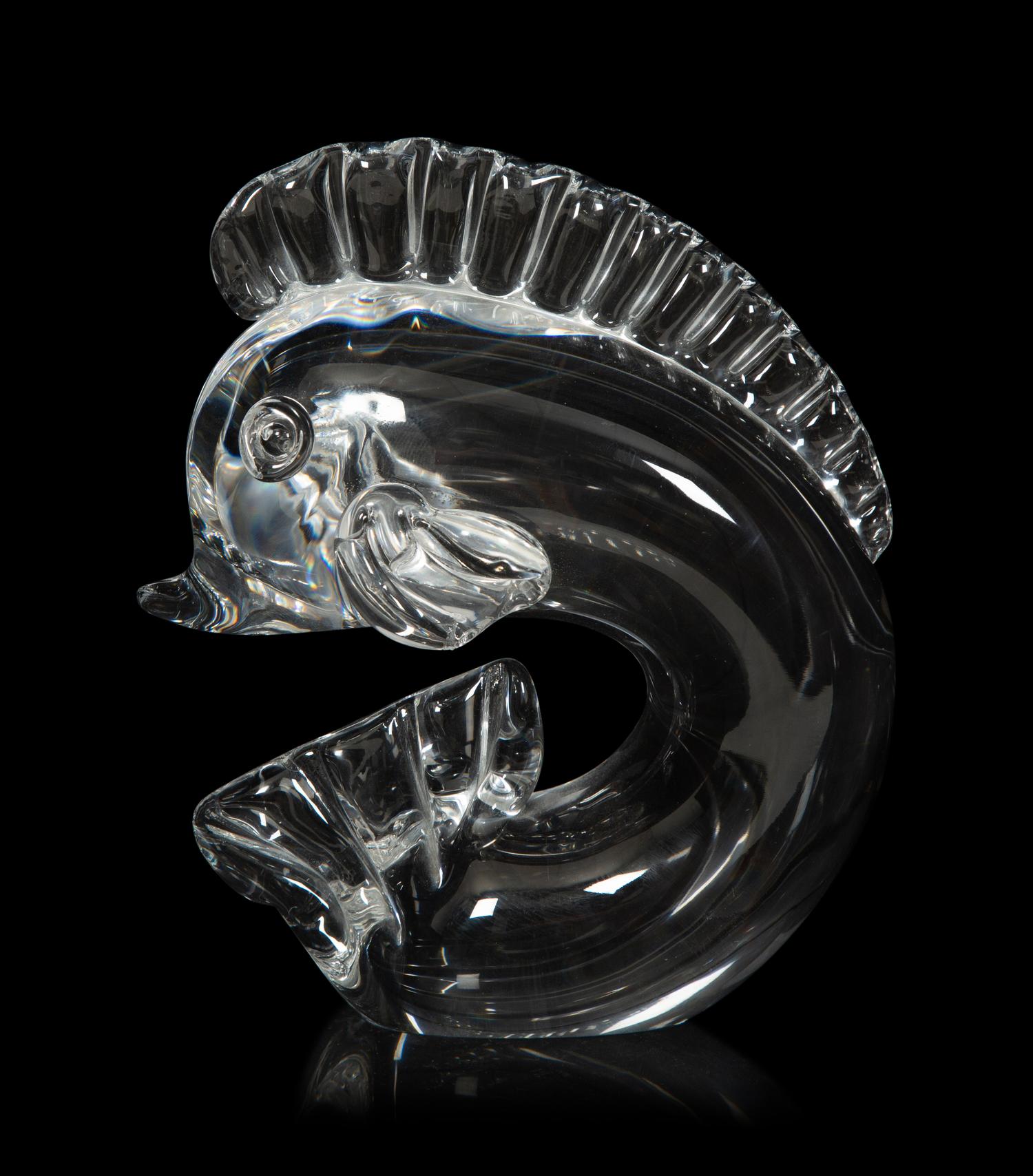 Four Steuben Glass Animal Figures