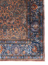 A Kashan Wool Rug