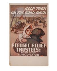 [WORLD WAR II]. A group of 8 posters, comprising: