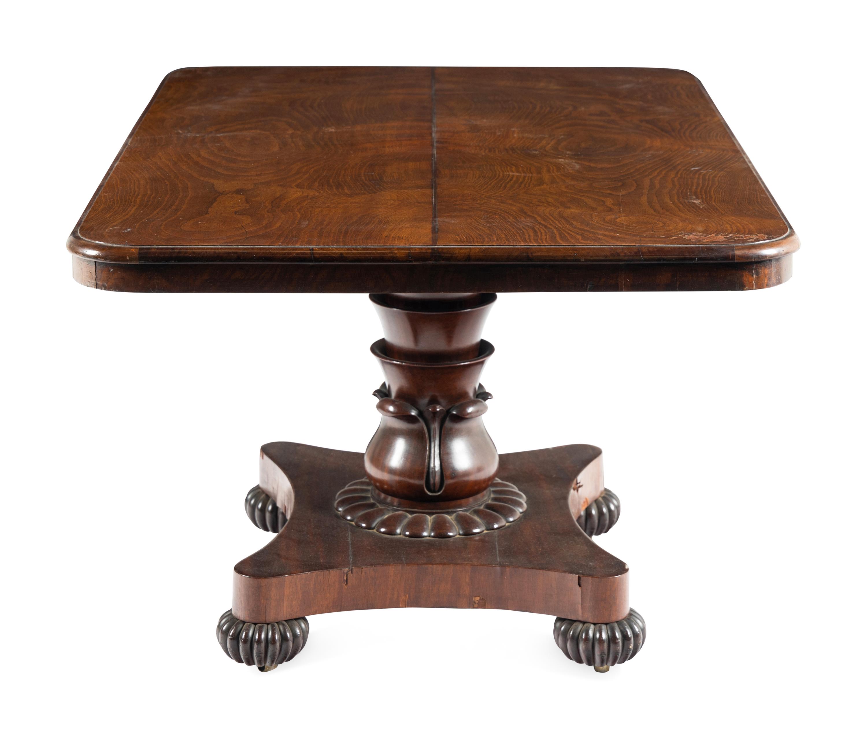 A William IV Mahogany Breakfast Table