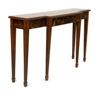 A Maitland Smith Mahogany Console Table