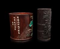 Two Brushpots, Bitong