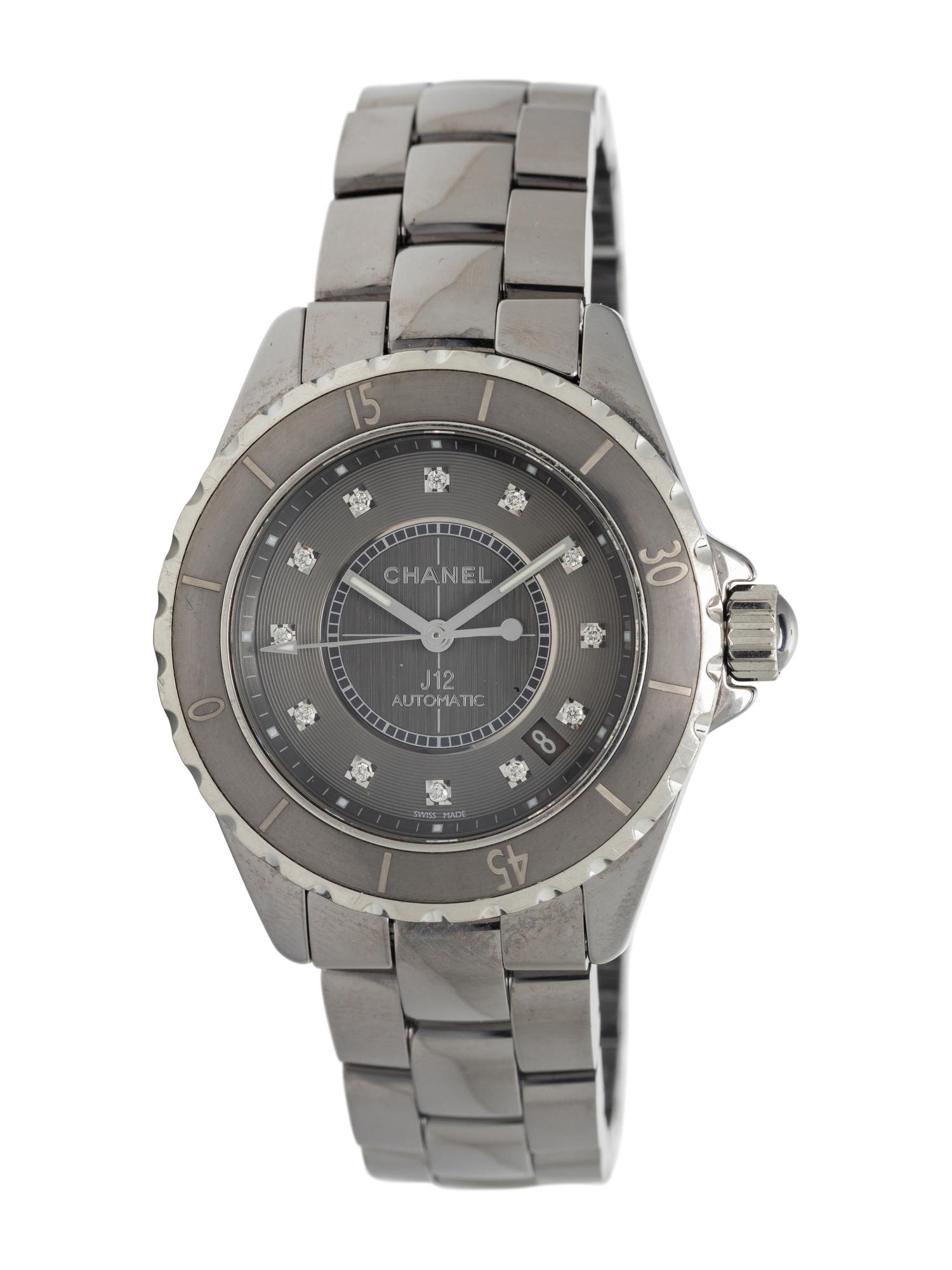 CHANEL, CERAMIC 'J12' WATCH