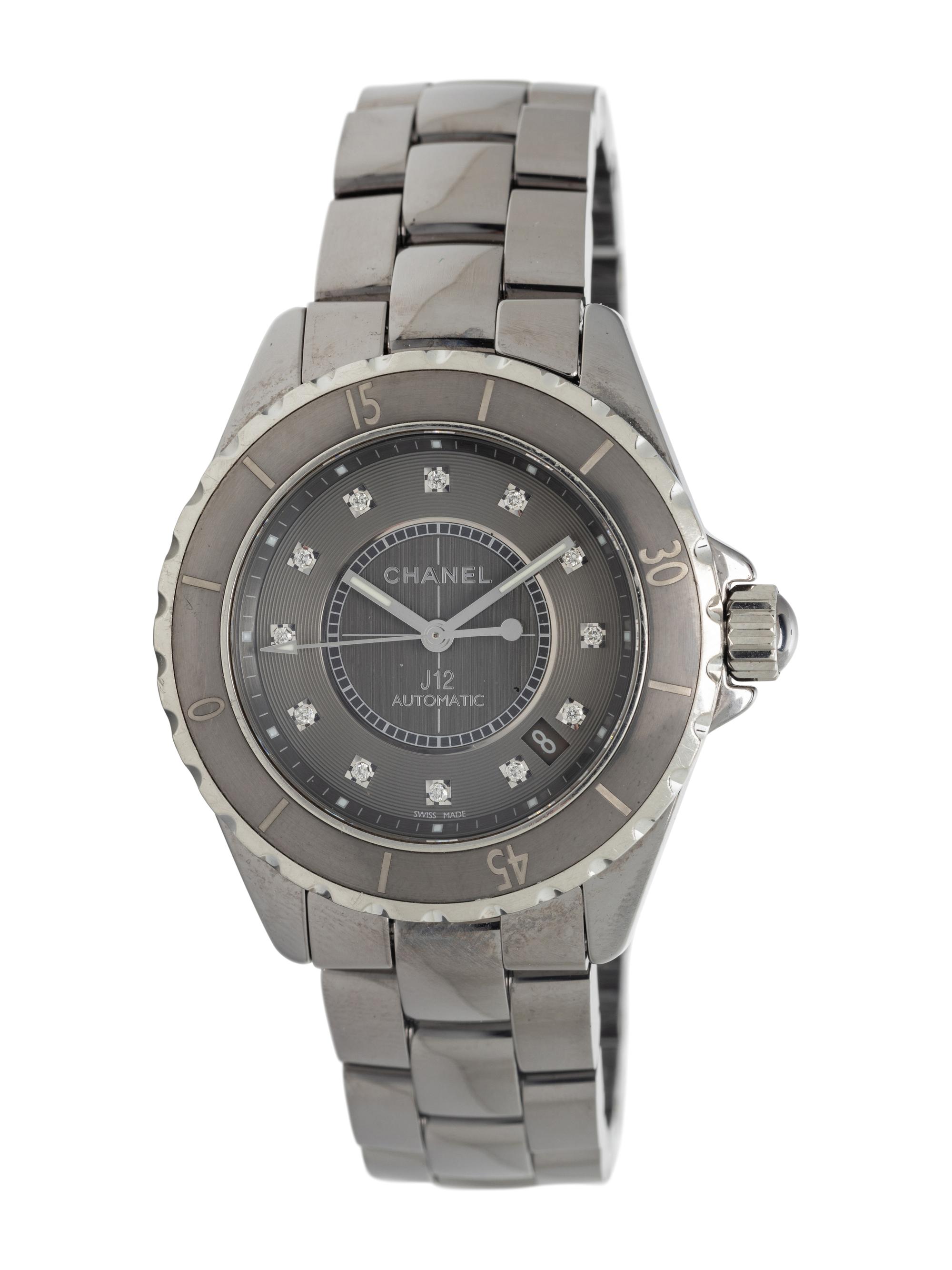 CHANEL, CERAMIC 'J12' WATCH
