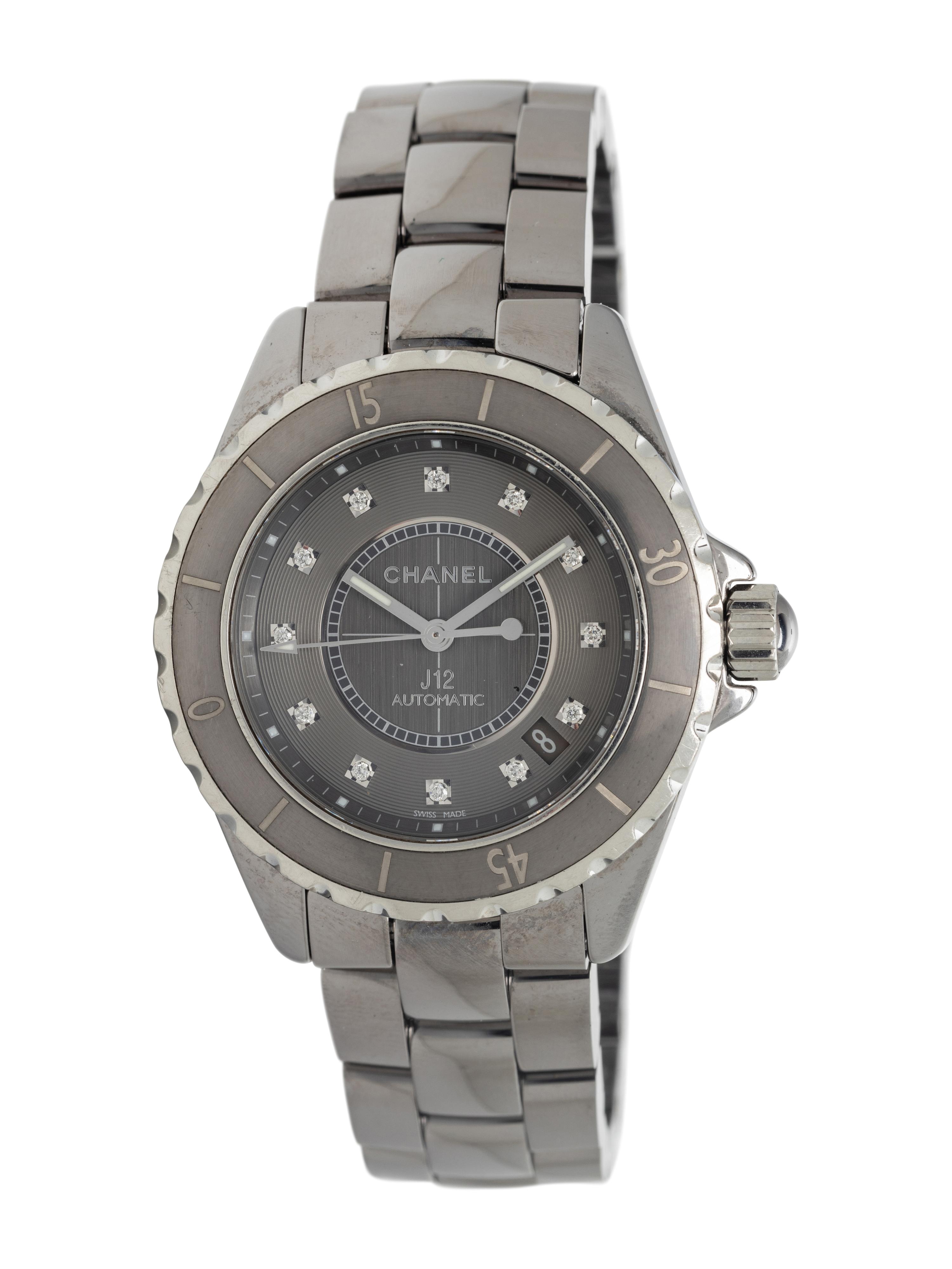 CHANEL, CERAMIC 'J12' WATCH