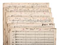 [WORLD WAR II] -- [MILLER, Glenn (1904-1944)]. World War II-era archive of manuscript scores and ephemera related to the Glenn Miller Army Air Force Band and associated musicians and orchestras.