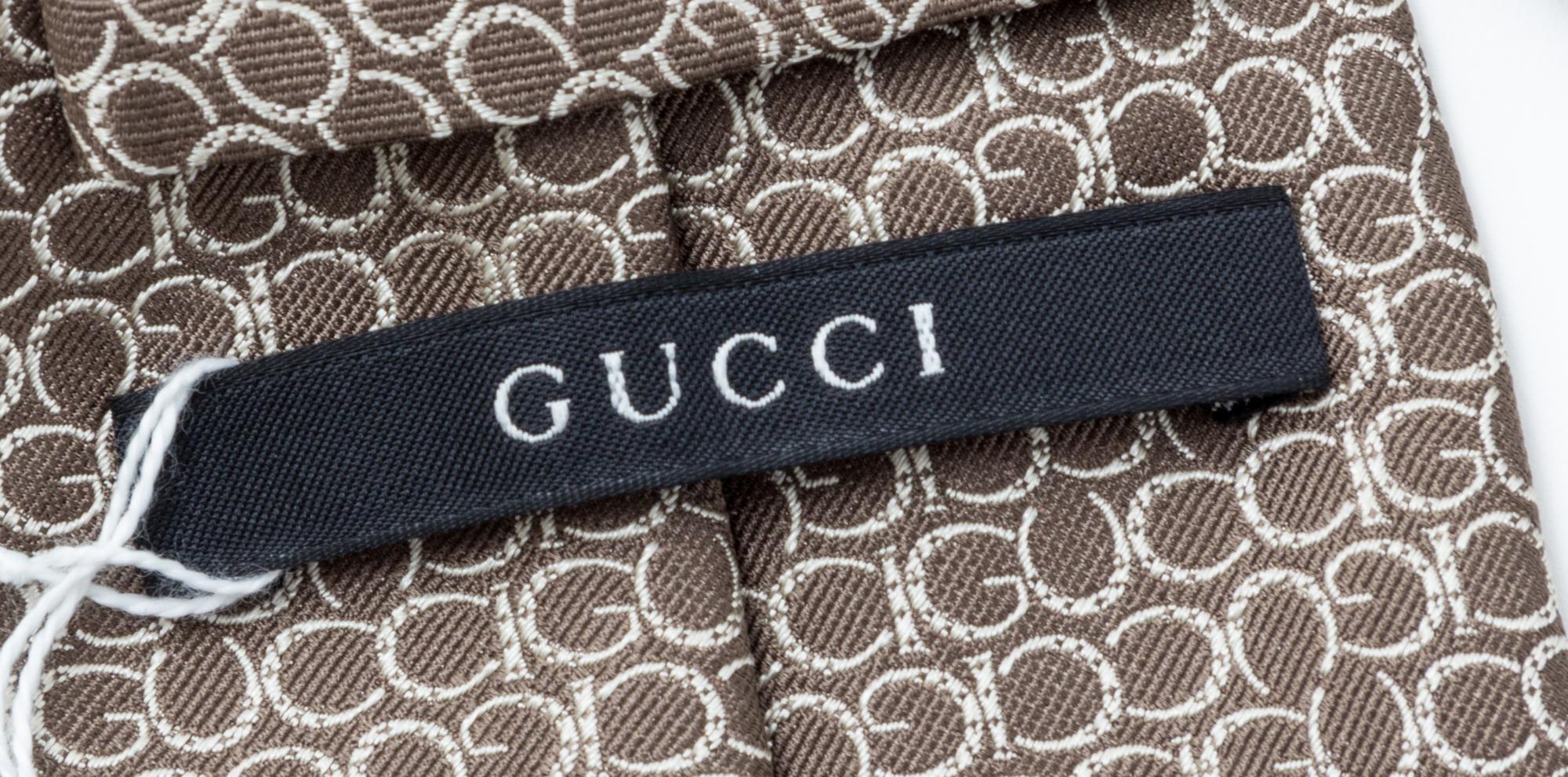A Group of Three Gucci Neckties,