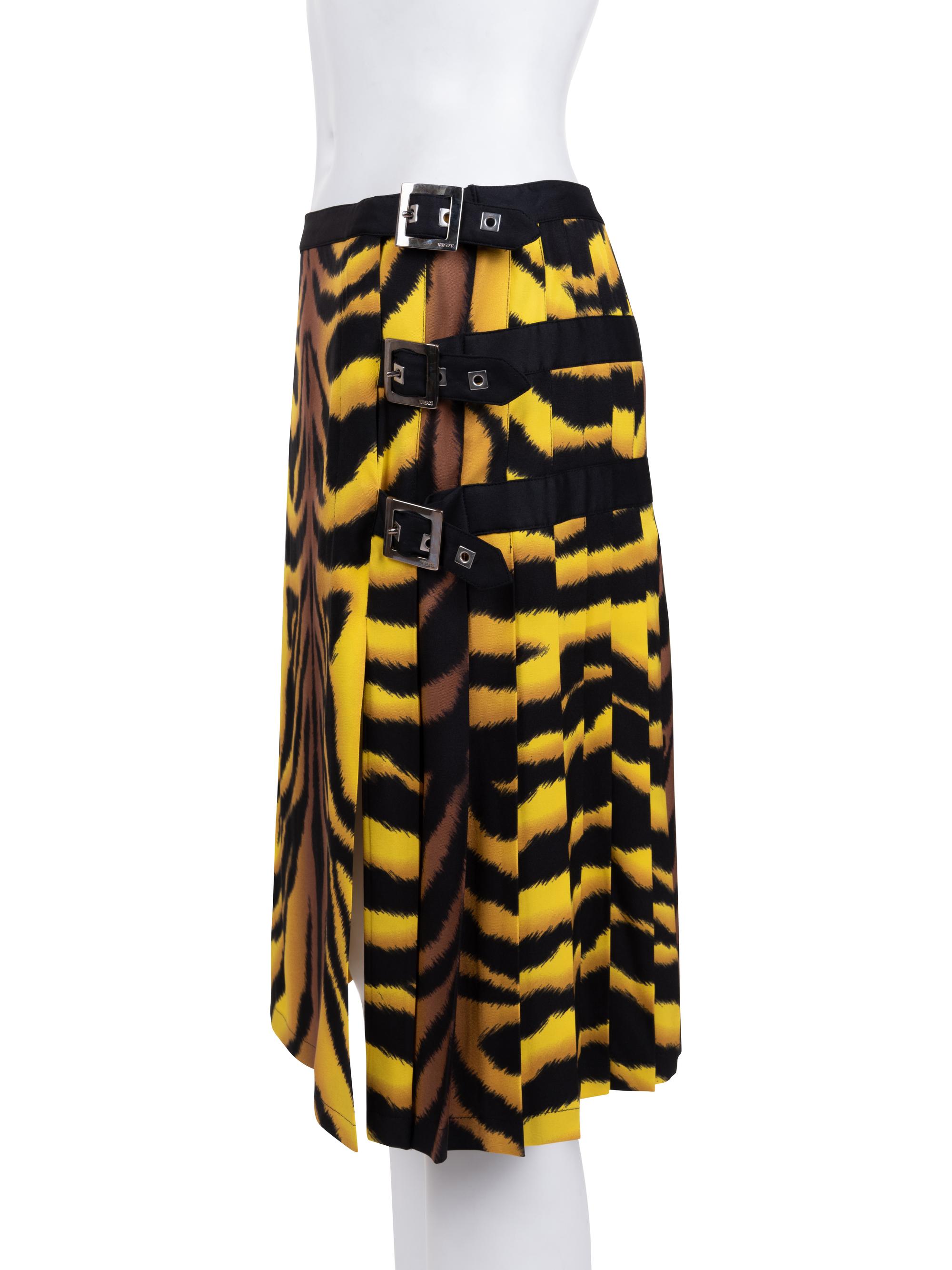 Four Designer Items: One Valentino Ensemble and Two Versace Bottom Separates, 1990-2000s