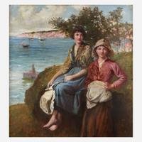 Frederick Morgan (British, 1856–1927) On the Cliffs