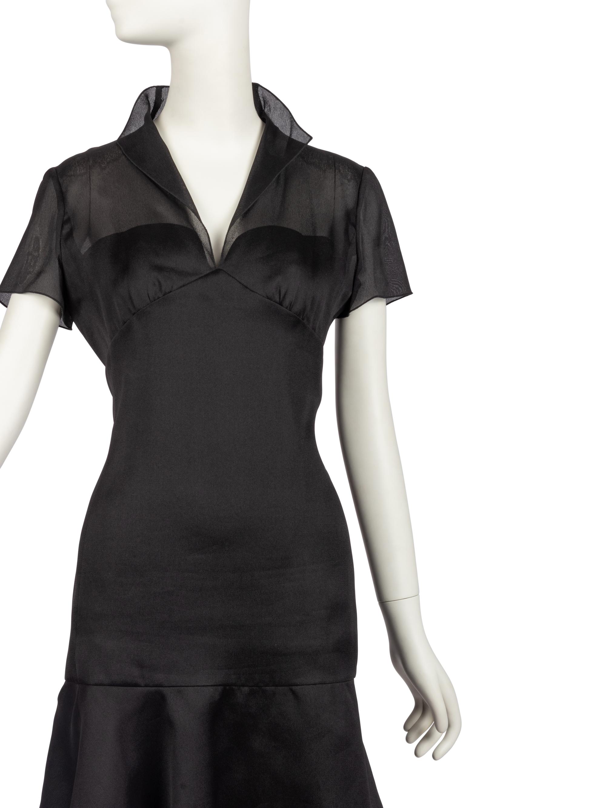 Two Dresses: One Chanel, One Geoffrey Beene, 1990s