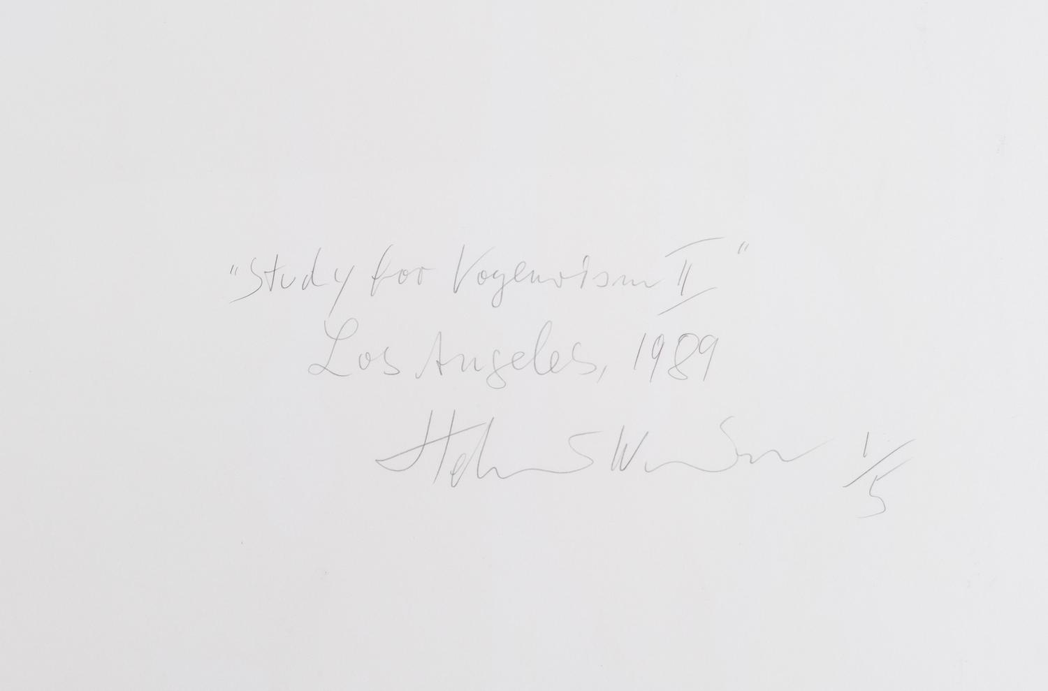 Study for Voyeurism II , Los Angeles, 1989