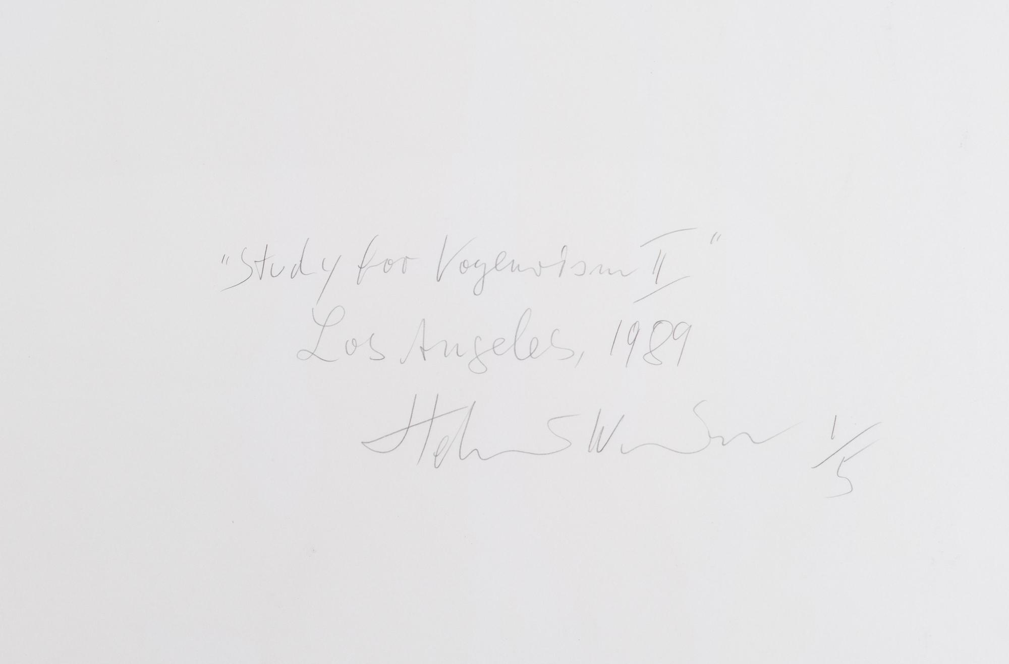 Study for Voyeurism II , Los Angeles, 1989