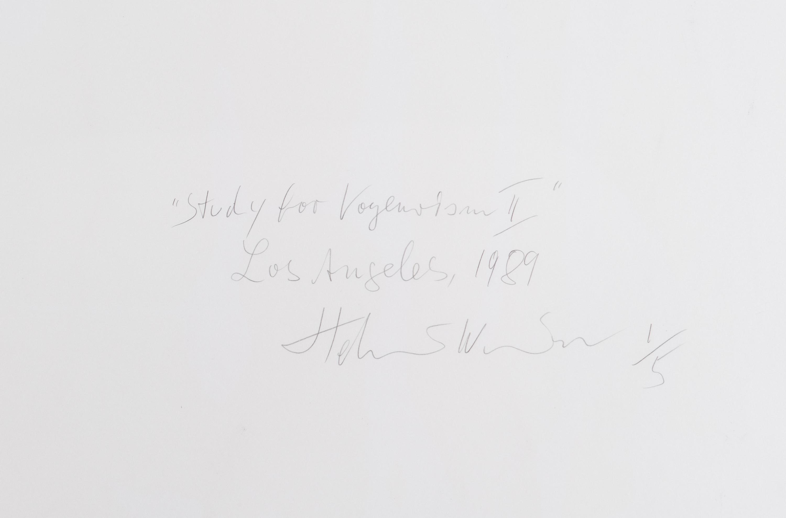 Study for Voyeurism II , Los Angeles, 1989