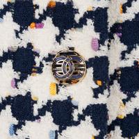 Chanel, Houndstooth Tweed Blazer