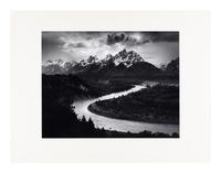 Ansel Adams (1902-1984) The Teton Range and Snake River, Grand Teton National Park, Wyoming, 1942