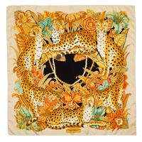 Ferragamo ScarfSalvatore Ferragamo Silk Scarf, 1990-2000s