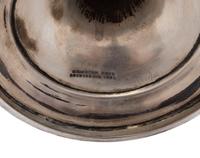 An English Silver Lidded Urn