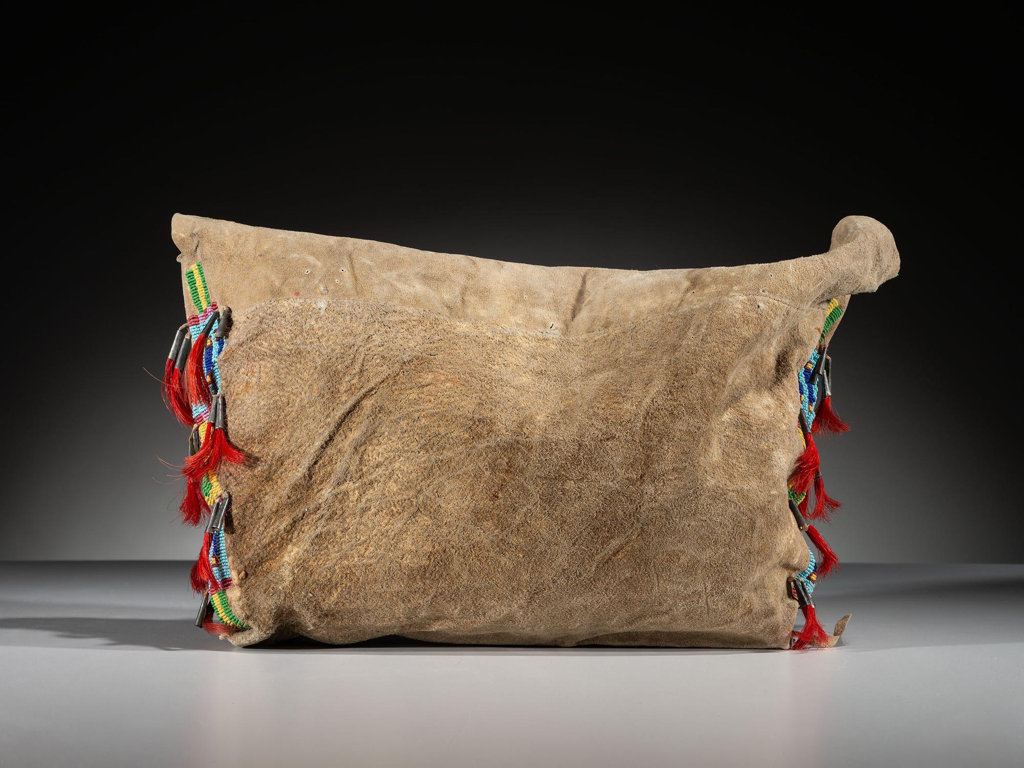 Sioux Beaded and Quilled Possible Bag